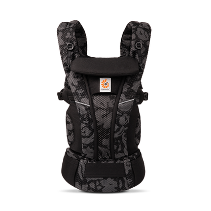 Ergobaby-Omni Breeze Onyx Blooms-reirei