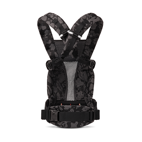 Ergobaby-Omni Breeze Onyx Blooms-reirei