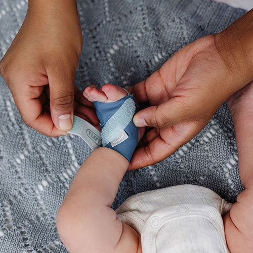 Owlet-Smart Sock Bedtime Blue-reirei
