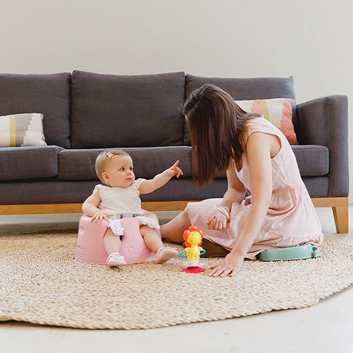 Bumbo-Babysitter, Rosa-reirei
