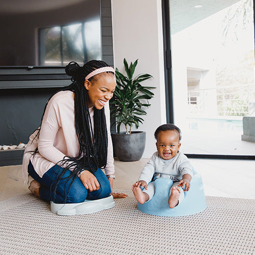 Bumbo-Babysitter, Blå-reirei
