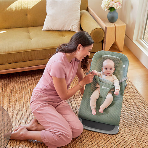 Ergobaby-Evolve 3-i-1 babysitter Mesh, Sage-reirei
