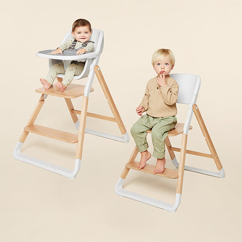 Ergobaby-Evolve 2-i-1 matstol med babyset, Natur-reirei
