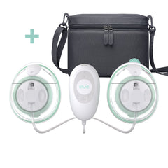 Elvie Stride Double + Free 3-in-1 Storage Bag