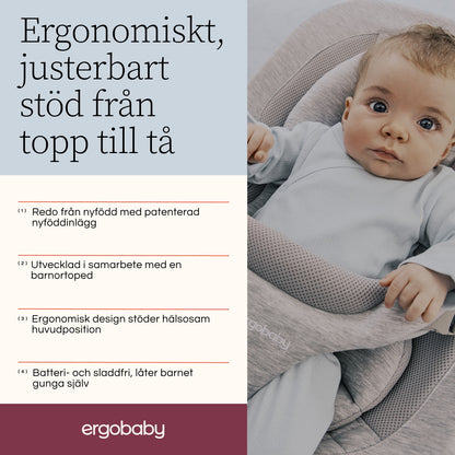 Ergobaby Evolve 3-i-1 babysitter, Rosa