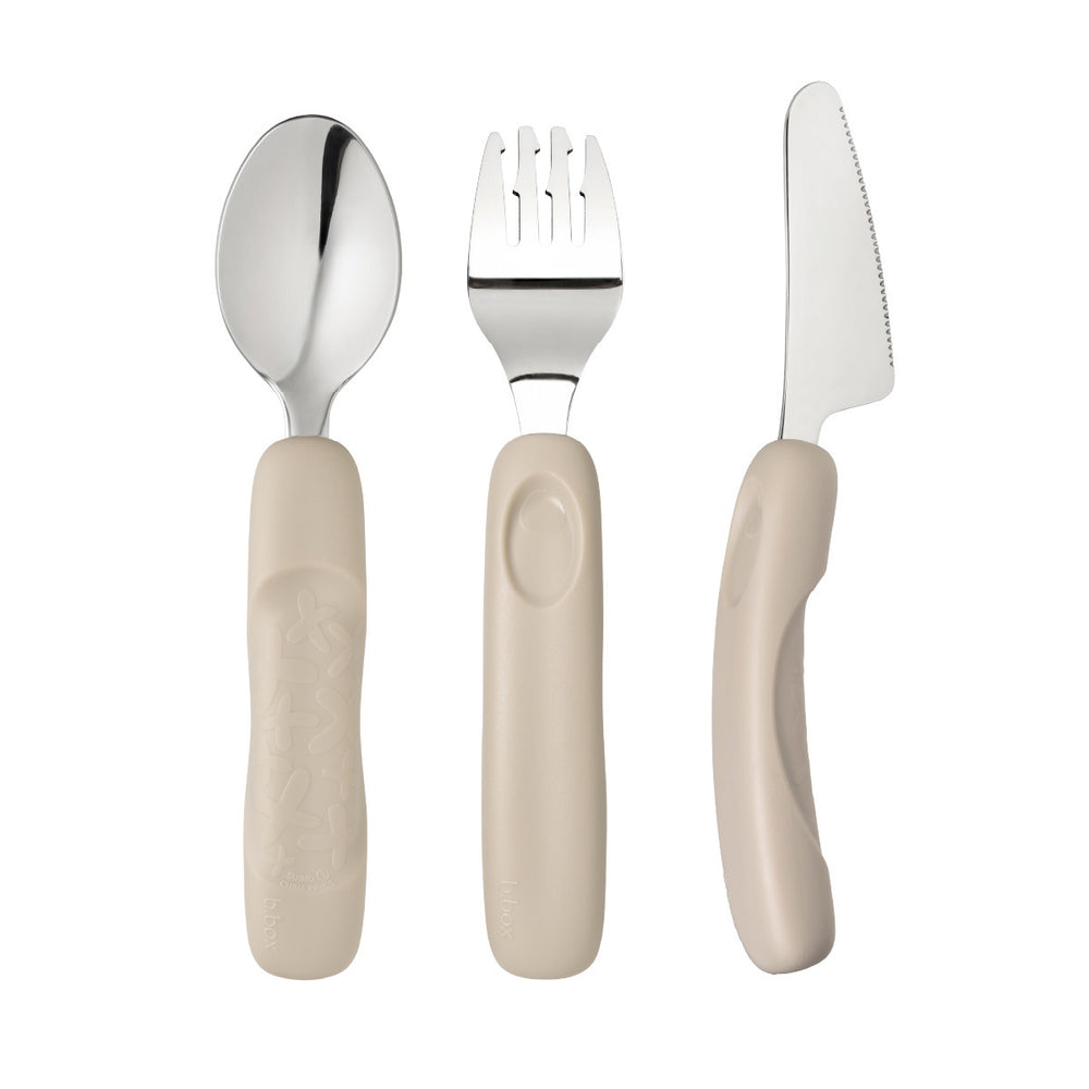 b.box Junior Bestick 3-pack, Latte