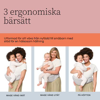 Ergobaby Lift Hoftesæde, Grå