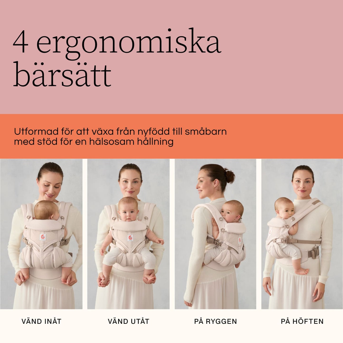 Ergobaby Omni Classic Mesh, Midnattsblå