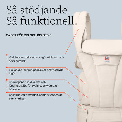 Ergobaby Omni Deluxe Bomull, Natural Beige