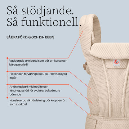 Ergobaby Omni Deluxe Mesh, Soft Olive