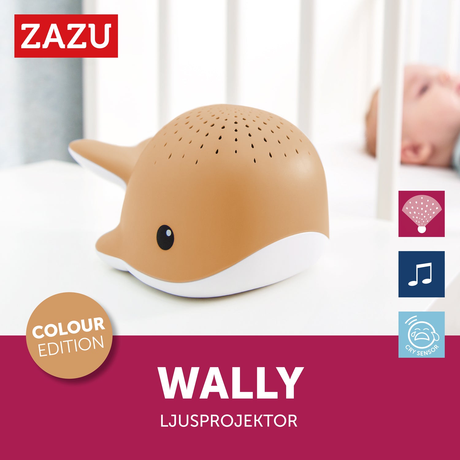 Zazu Projektor Wally Camel