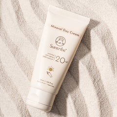 Suntribe Ekologisk Mineralbaserad Dagkräm SPF 20 Otonad (50 ml)