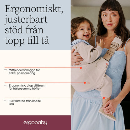 Ergobaby Upsie Höftbärsele, Olivgrön
