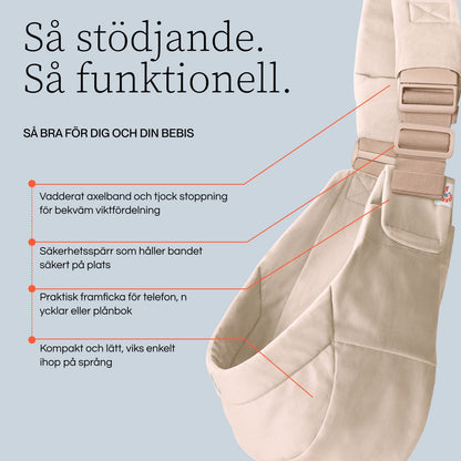 Ergobaby Upsie Höftbärsele, Olivgrön