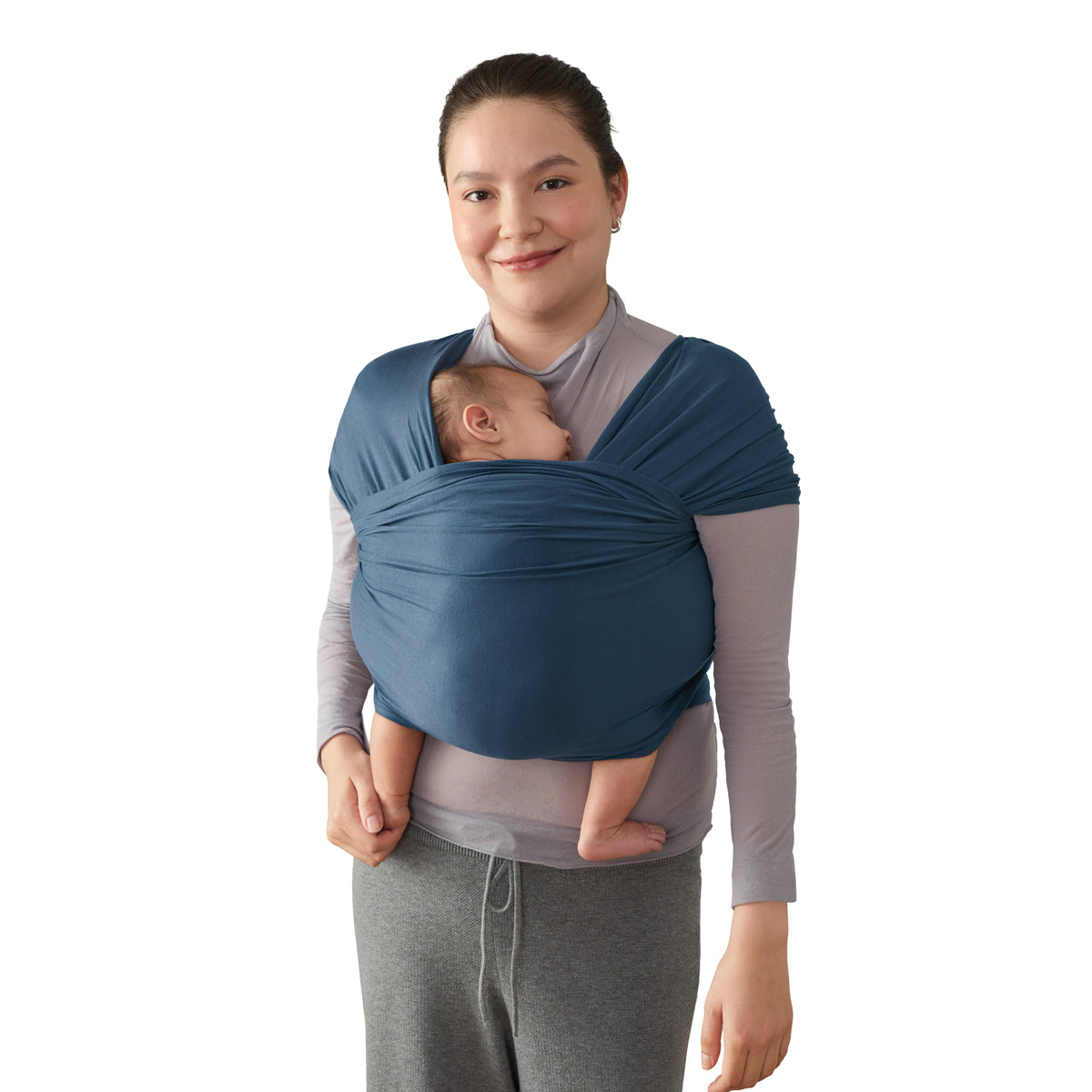 Ergobaby Aura Bärsjal Trikå, Blå