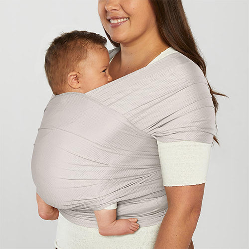 Ergobaby Aura Baby Wrap Mesh, Light Gray