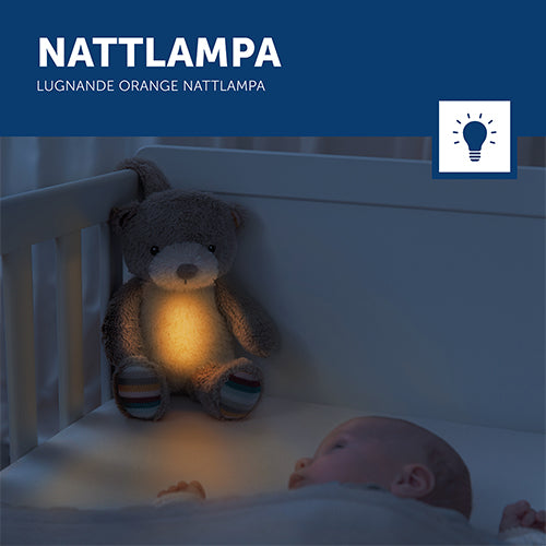 Zazu Night Lamp Bruno Bear (soother)