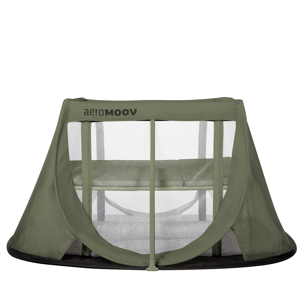 AeroMoov PopUp Resesäng Mossgrön