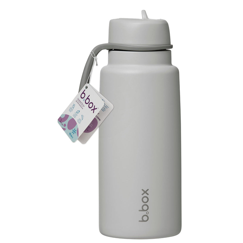 b.box Isolert Vannflaske 1 liter, Shadow Grey