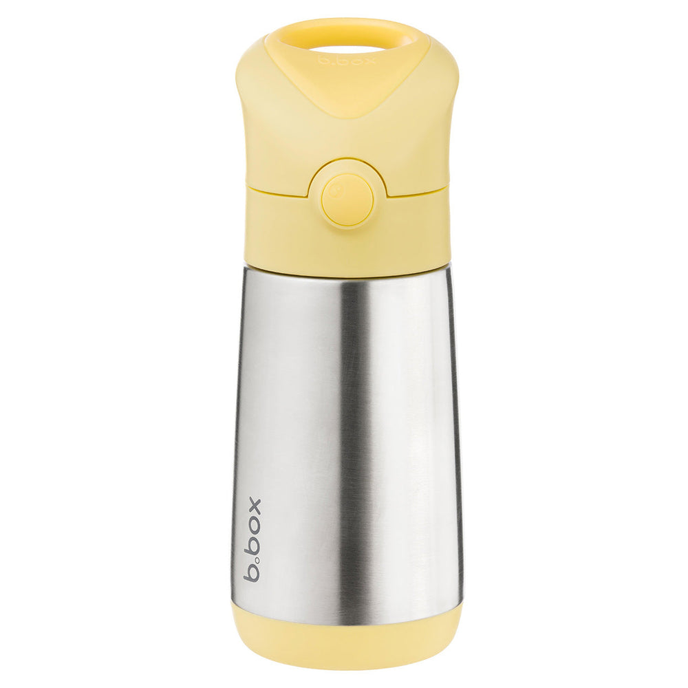 b.box Isolert Sugerørsflaske 350ml, Gul