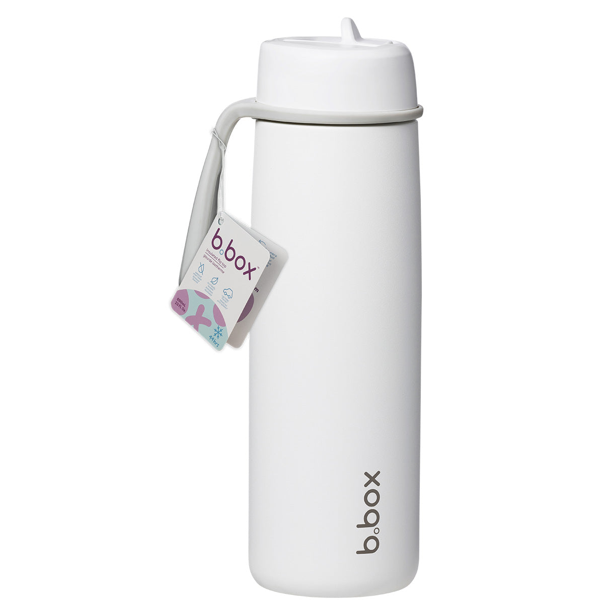 b.box Isoleret Vandflaske 690 ml, White Out