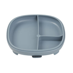 b.box 2-i-1 Tallrik med Sugfot, Blå