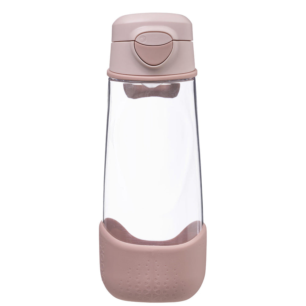 b.box Vandflaske med tud 600ml, Rosa