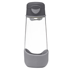b.box Water Bottle with Spout 600ml, Gray