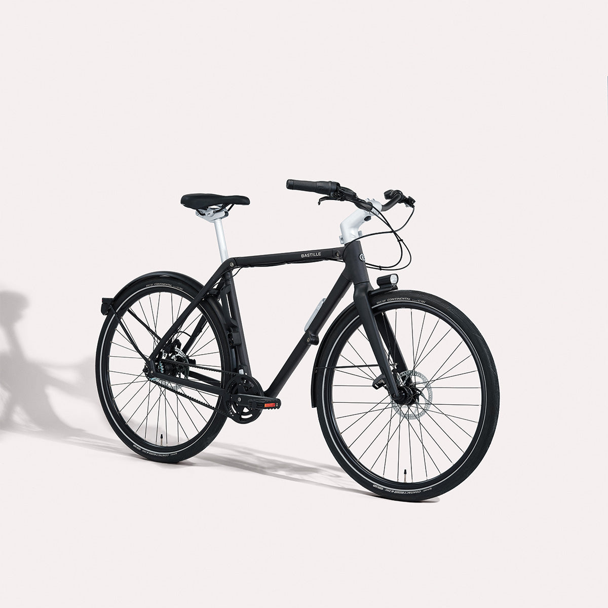 Bastille Hopfällbar Cykel, 3-Vxl, Upphöjt Styre