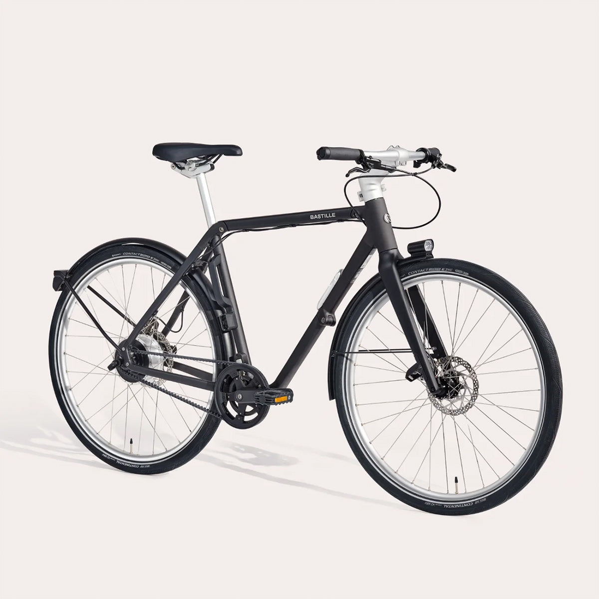 Bastille E Hopfällbar Elcykel, Rakt Styre