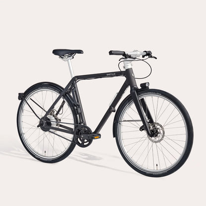 Bastille E Hopfällbar Elcykel, Rakt Styre