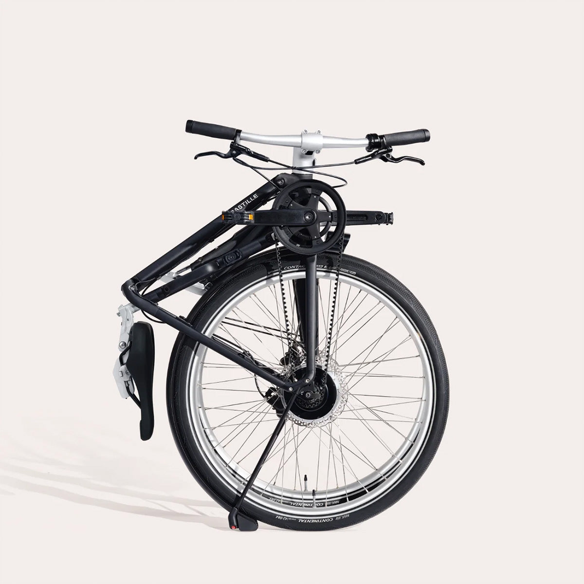 Bastille E Hopfällbar Elcykel, Rakt Styre