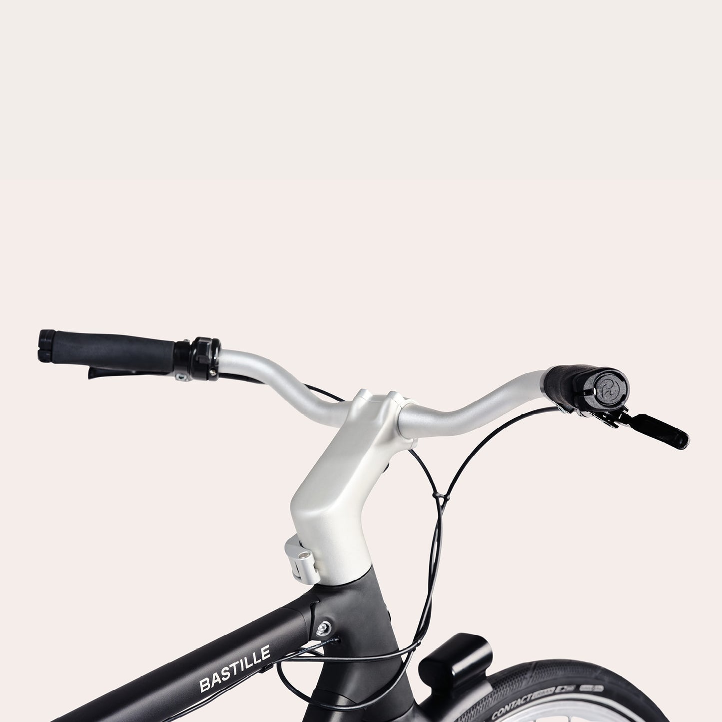 Bastille E Hopfällbar Elcykel, Rakt Styre