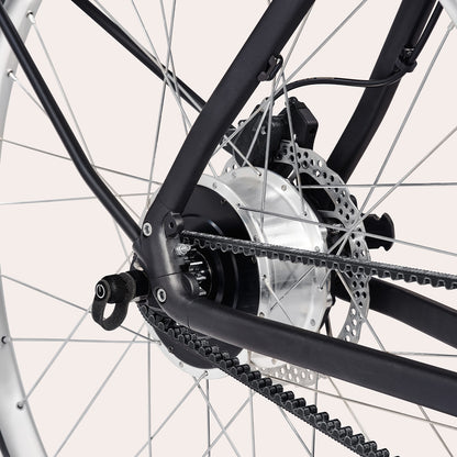 Bastille E Hopfällbar Elcykel, Rakt Styre