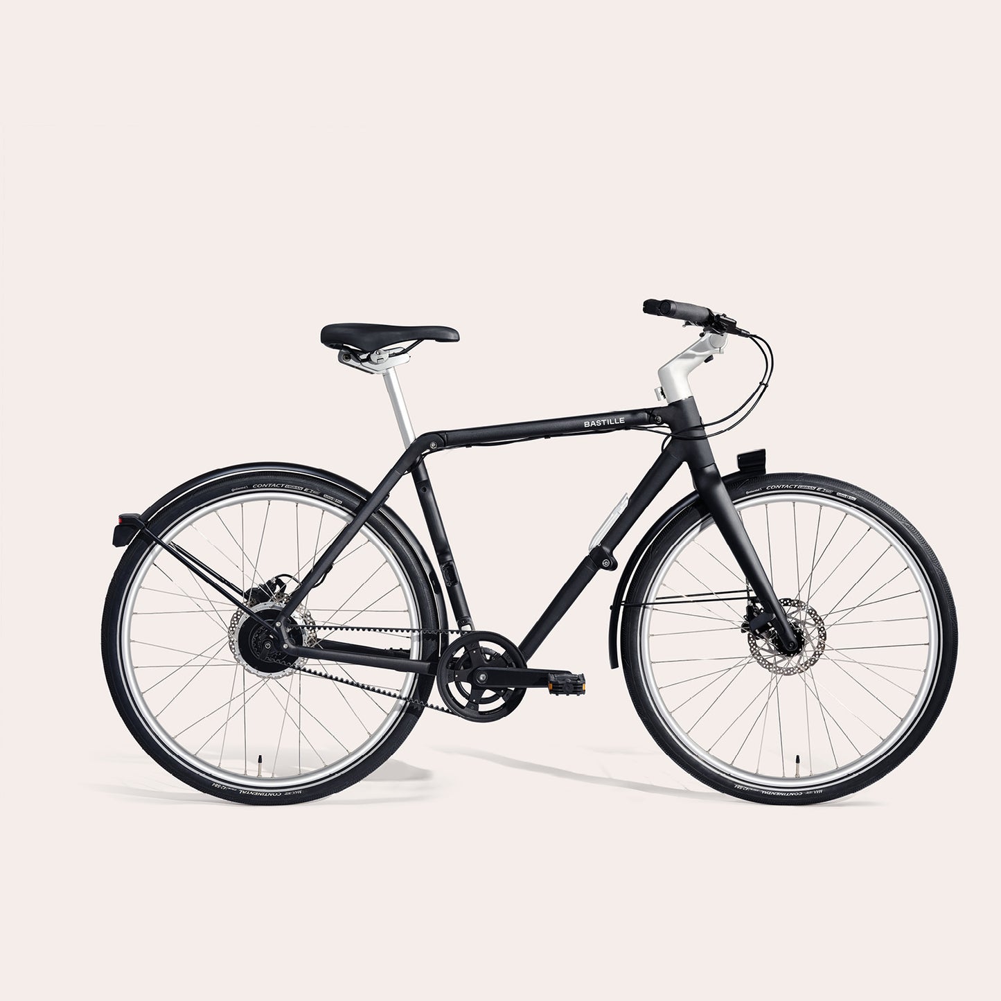 Bastille E Hopfällbar Elcykel, Rakt Styre