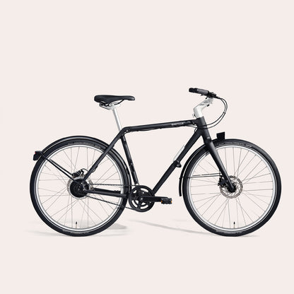 Bastille E Hopfällbar Elcykel, Rakt Styre