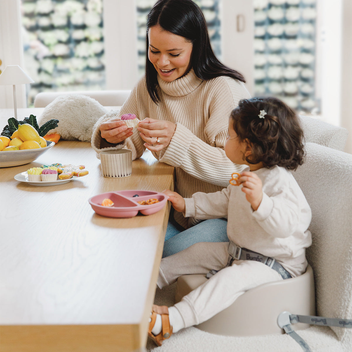 Bumbo Barnsits/Stolshöjare, Taupe