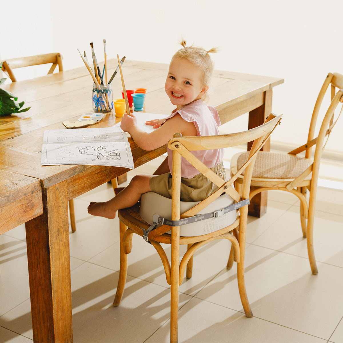 Bumbo Barnsits/Stolshöjare, Taupe