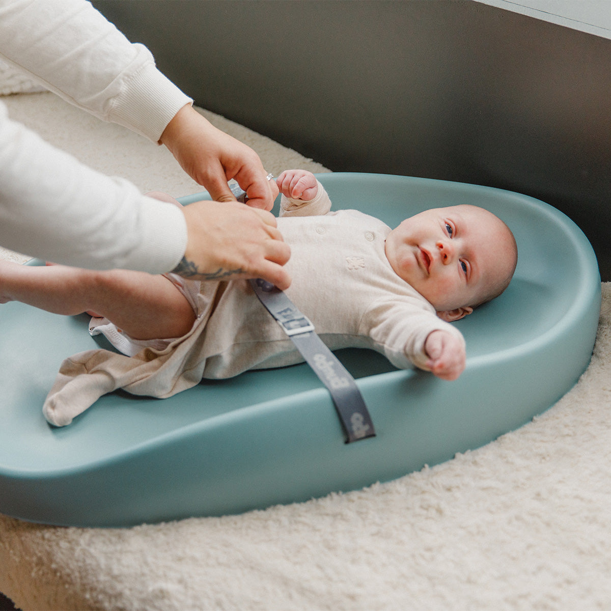 Bumbo Skötbädd, Pastellblå