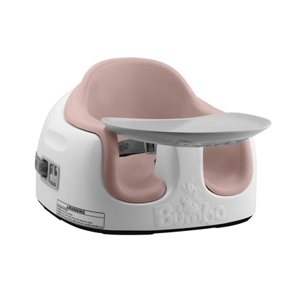 Bumbo Multisits med bricka, Gammelrosa