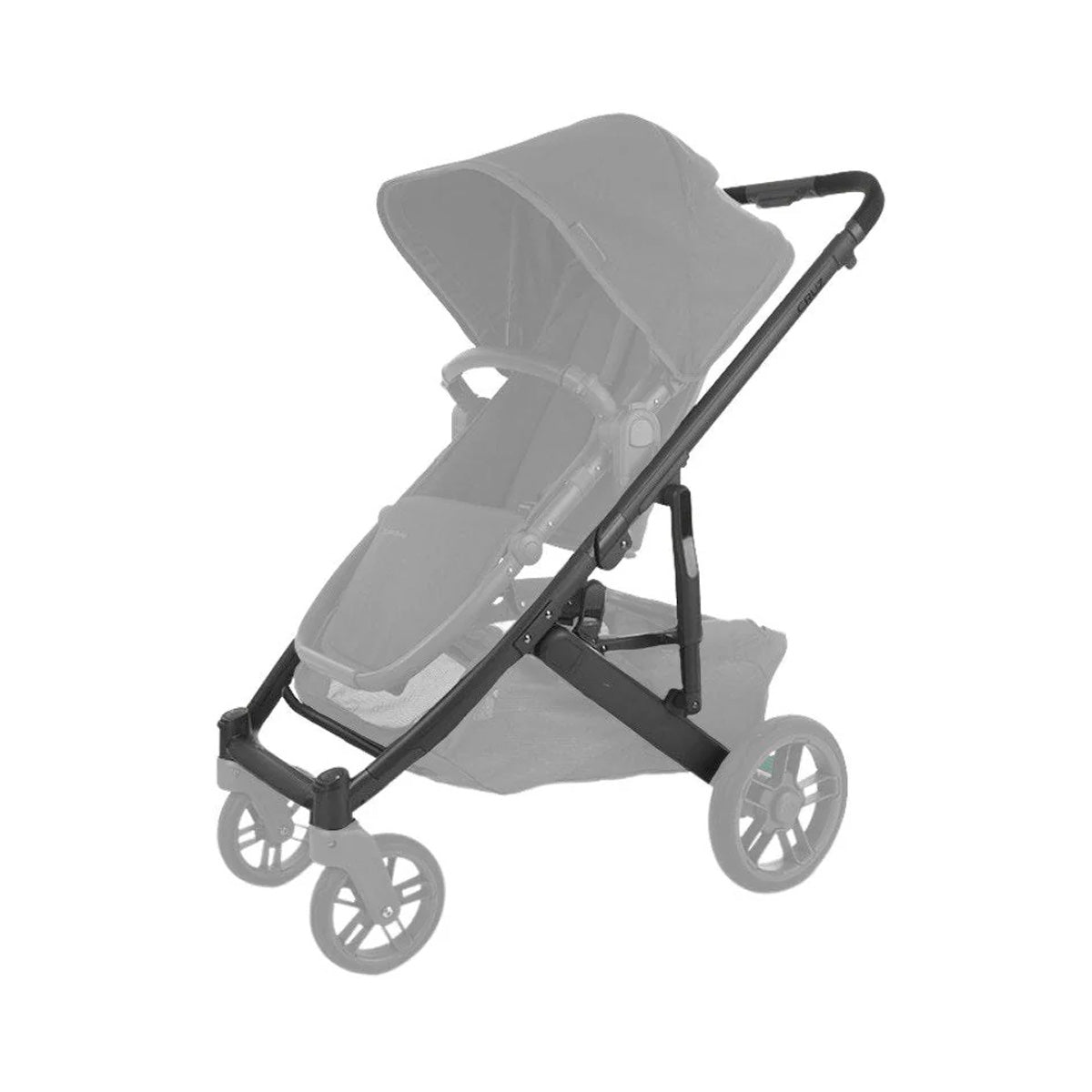 UPPAbaby Reservdelschassi Cruz V2, Svart/Svart Läder