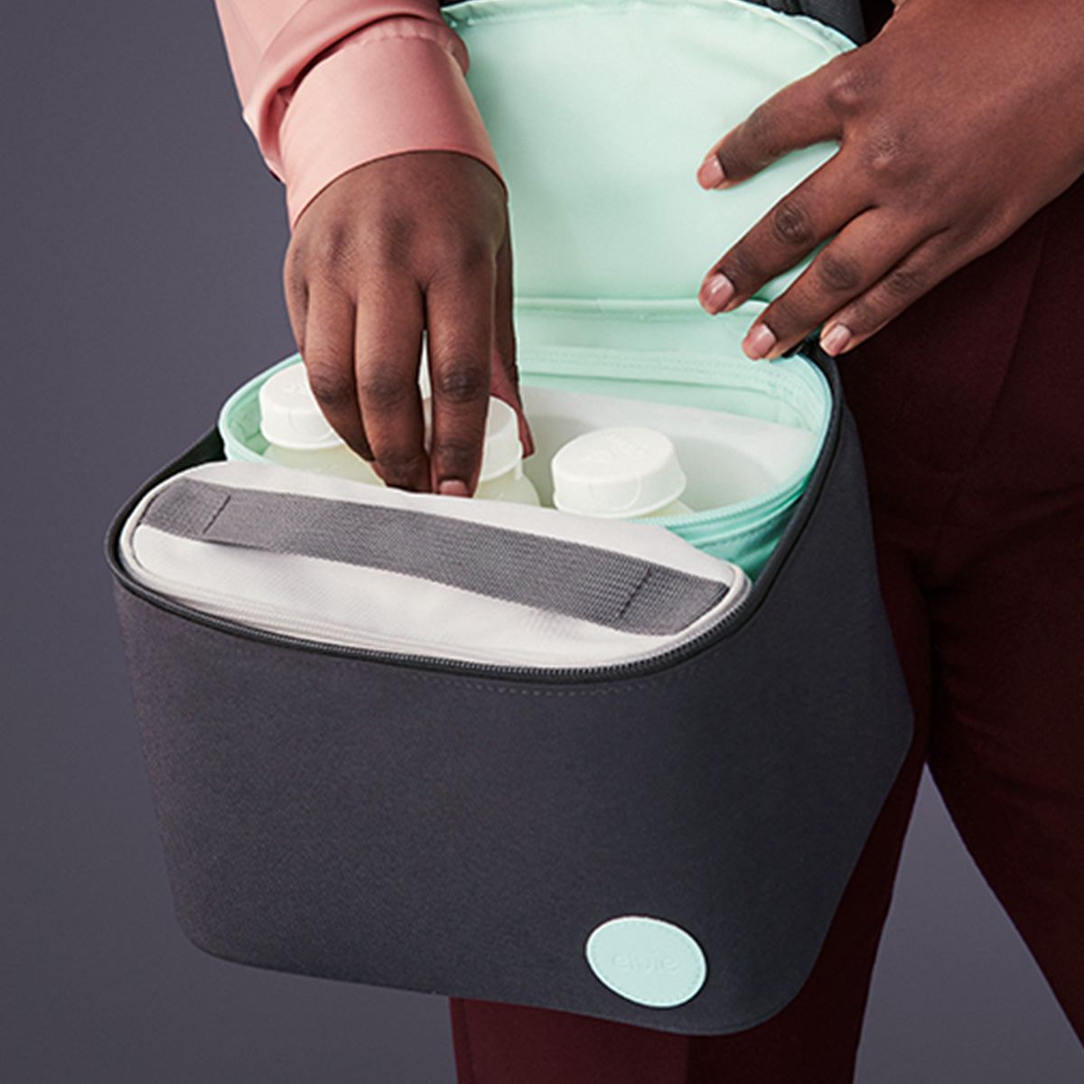 Elvie Stride Single + Free 3-in-1 Storage Bag