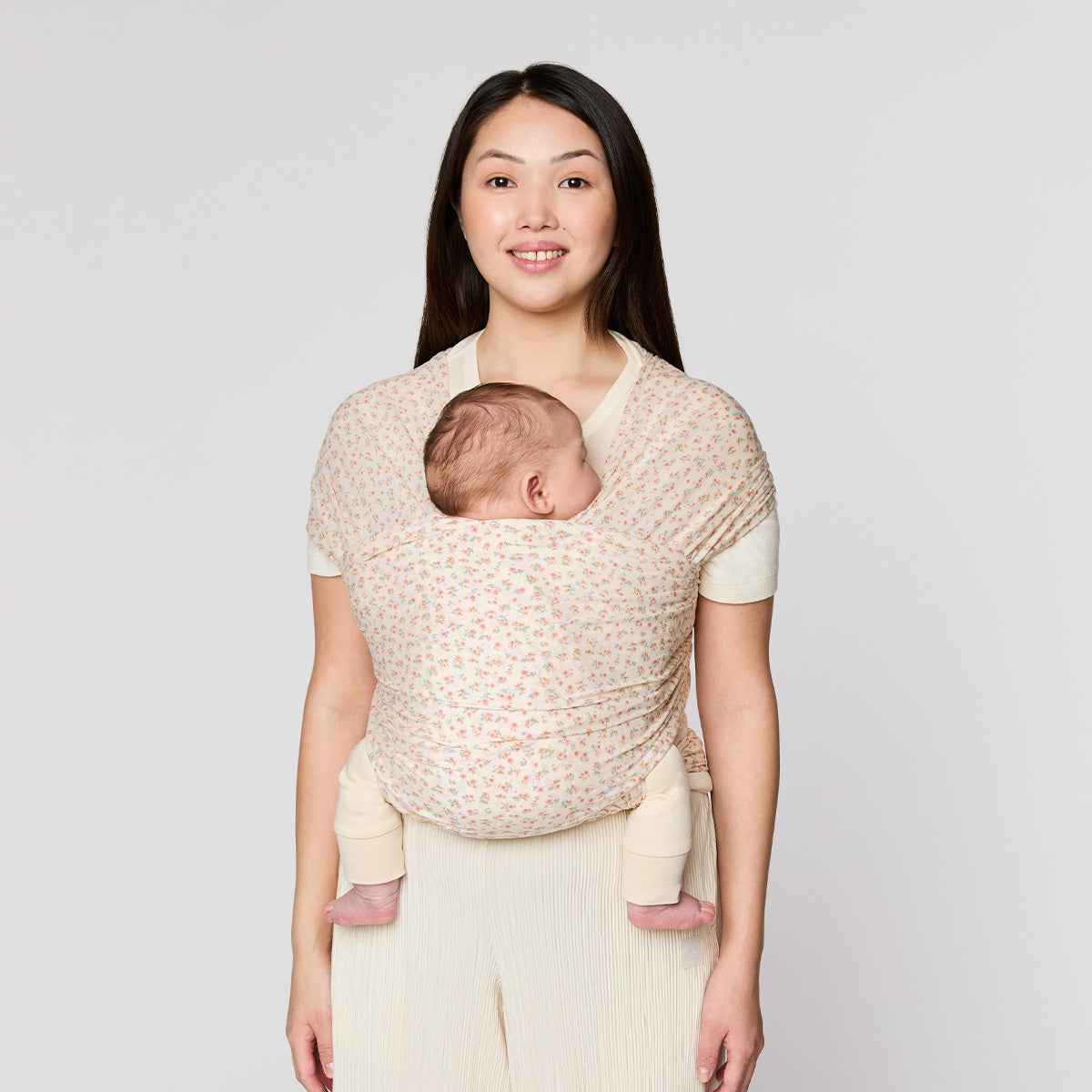 Ergobaby Aura Bärsjal Trikå, Dainty Blooms