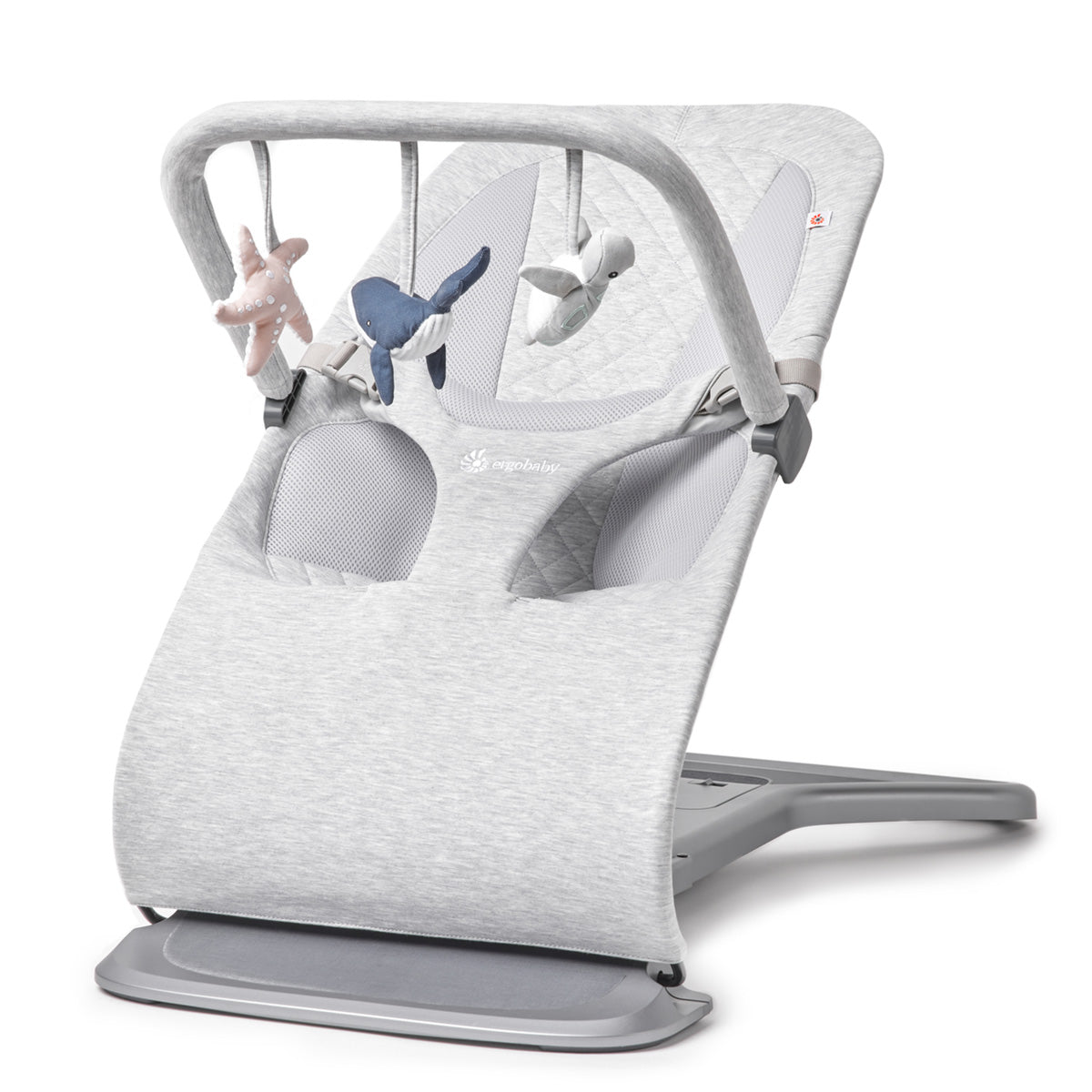 Ergobaby Evolve 3-i-1 babysitter, Ljusgrå