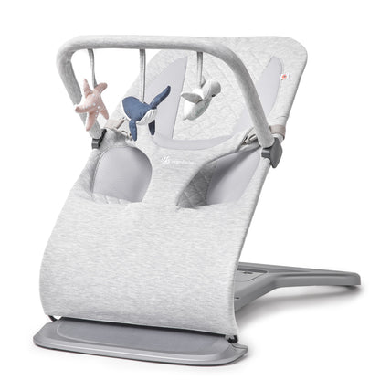 Ergobaby Evolve 3-i-1 babysitter, Ljusgrå