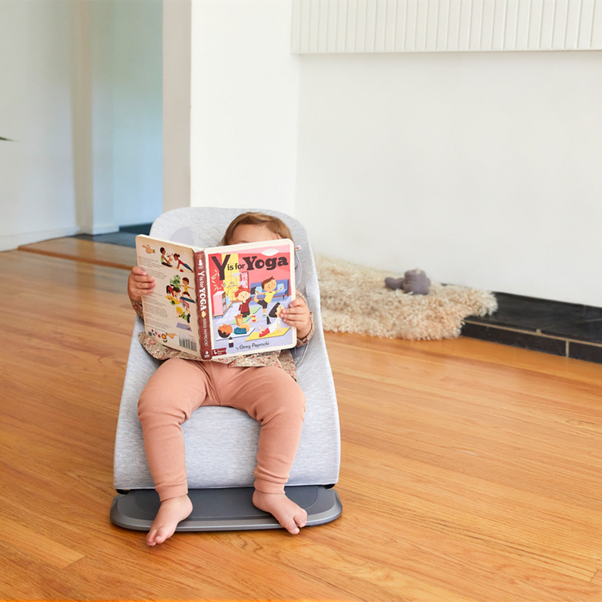 Ergobaby Evolve 3-i-1 babysitter, Ljusgrå