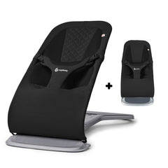 Ergobaby Evolve 3-i-1 babysitter Svart med extra tygsits (spara 899 kr)