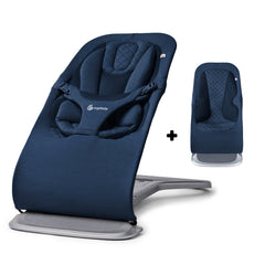 Ergobaby Evolve 3-i-1 babysitter Mörkblå med extra tygsits (spara 899 kr)