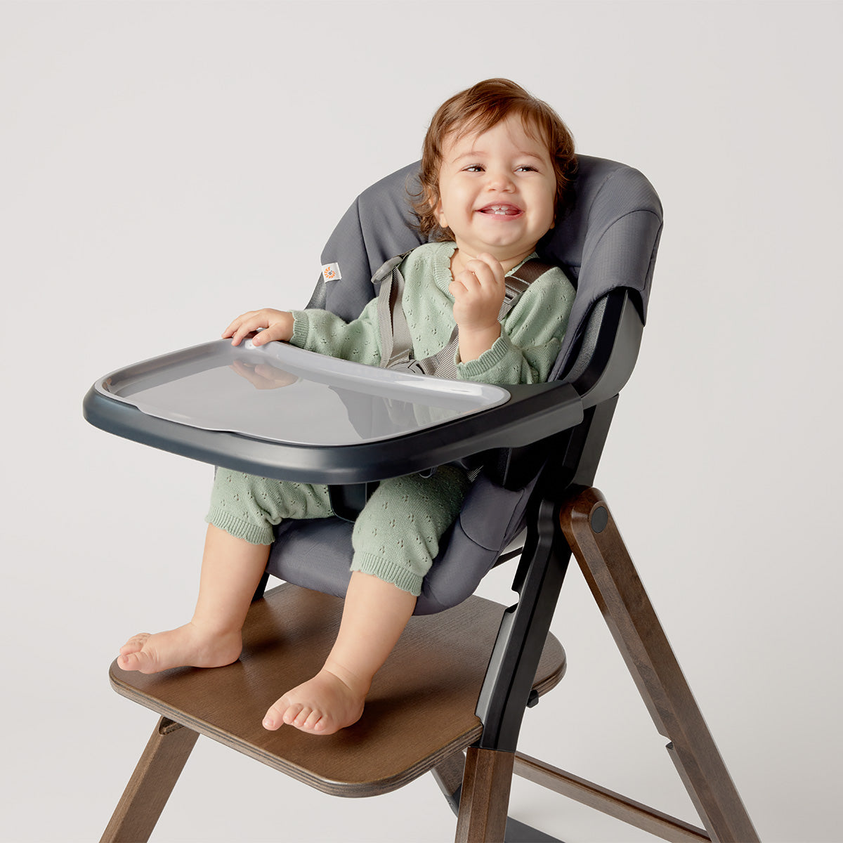 Ergobaby Evolve Matstol + Gratis Dyna, Mörk