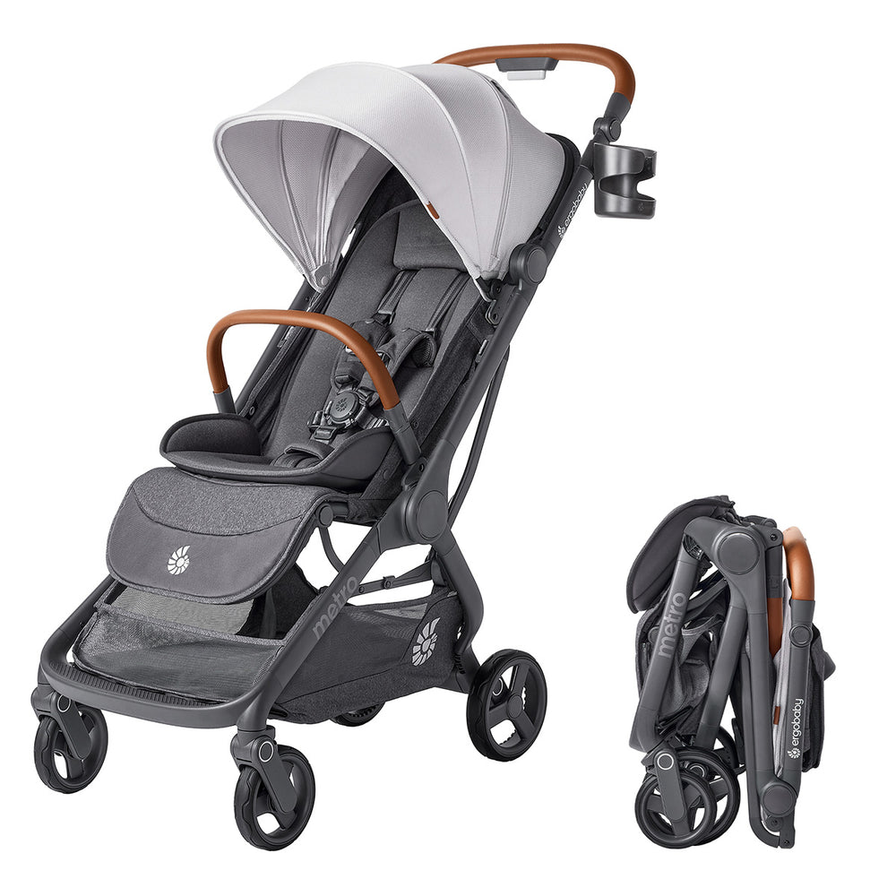 Ergobaby Metro 3 Deluxe, Lysegrå